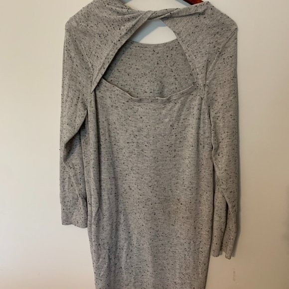 Loft XL Grey Sweater Dress - Picture 3 of 3
